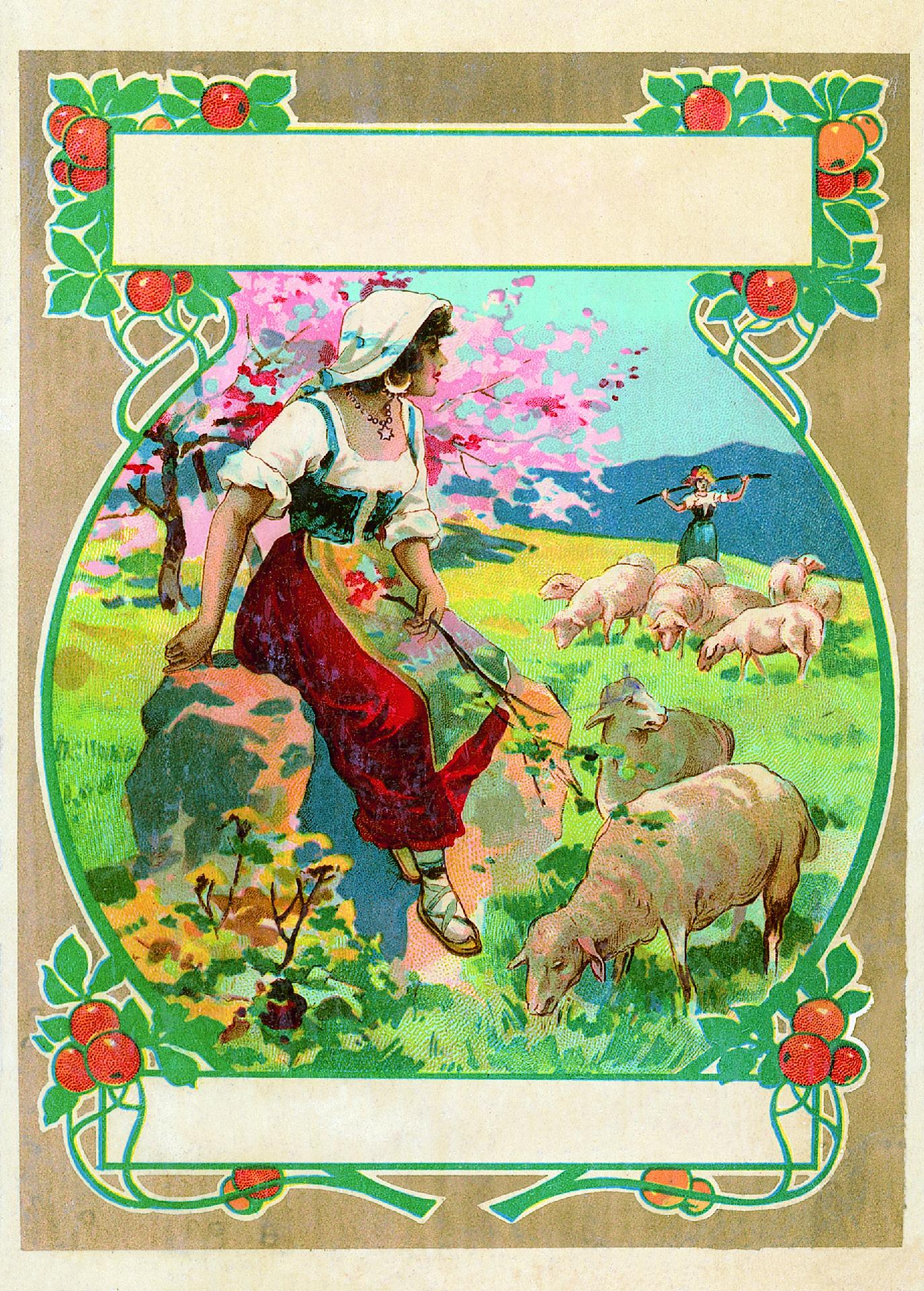 Cantoni cotton mill, yarn label, 1905 - Museo Nazionale della Montagna &quot;Duca Degli Abruzzi&quot; - CAI Torino