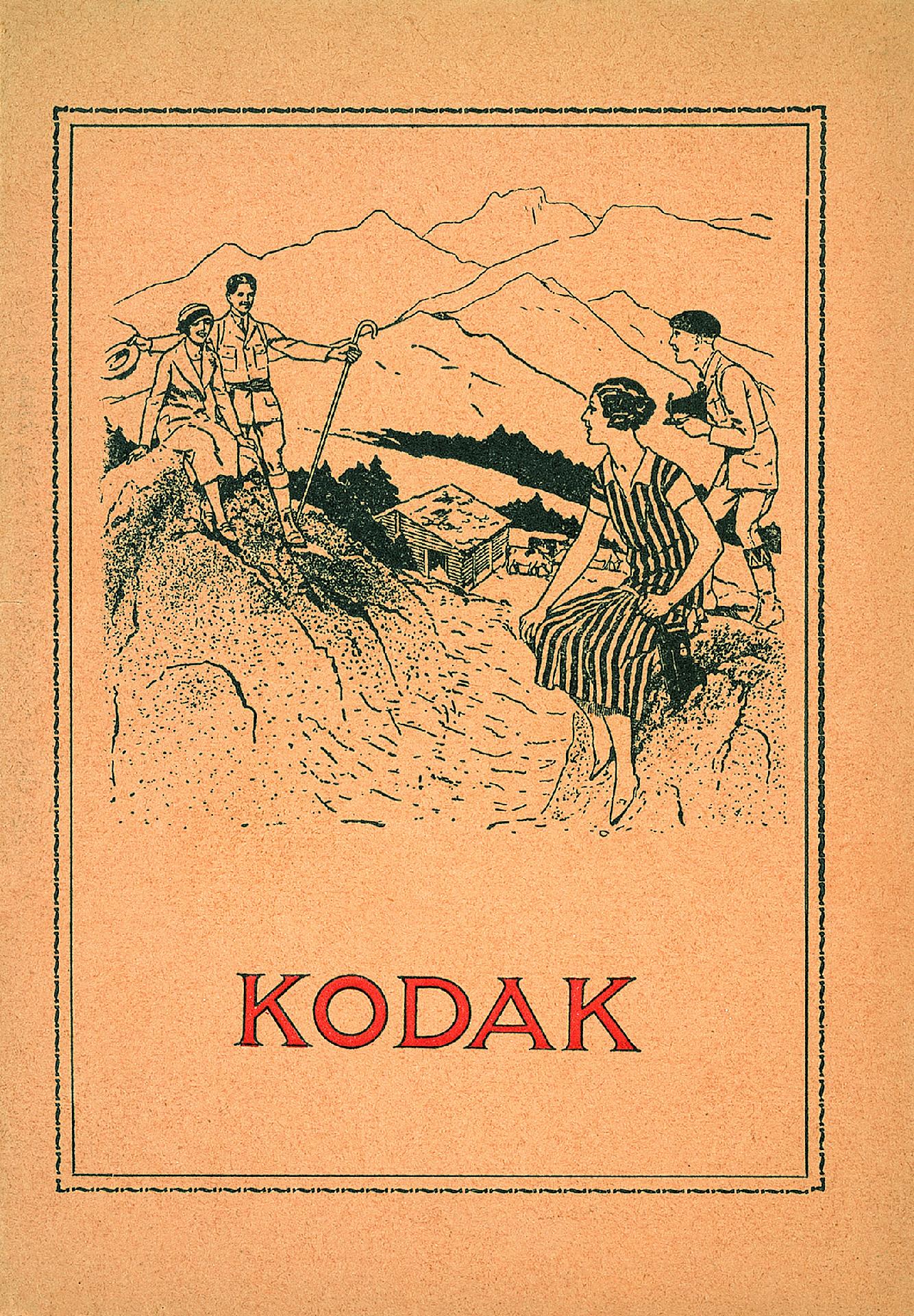 Kodak promotional envelope for 1940 photographs - Museo Nazionale della Montagna &quot;Duca Degli Abruzzi&quot; - CAI Torino