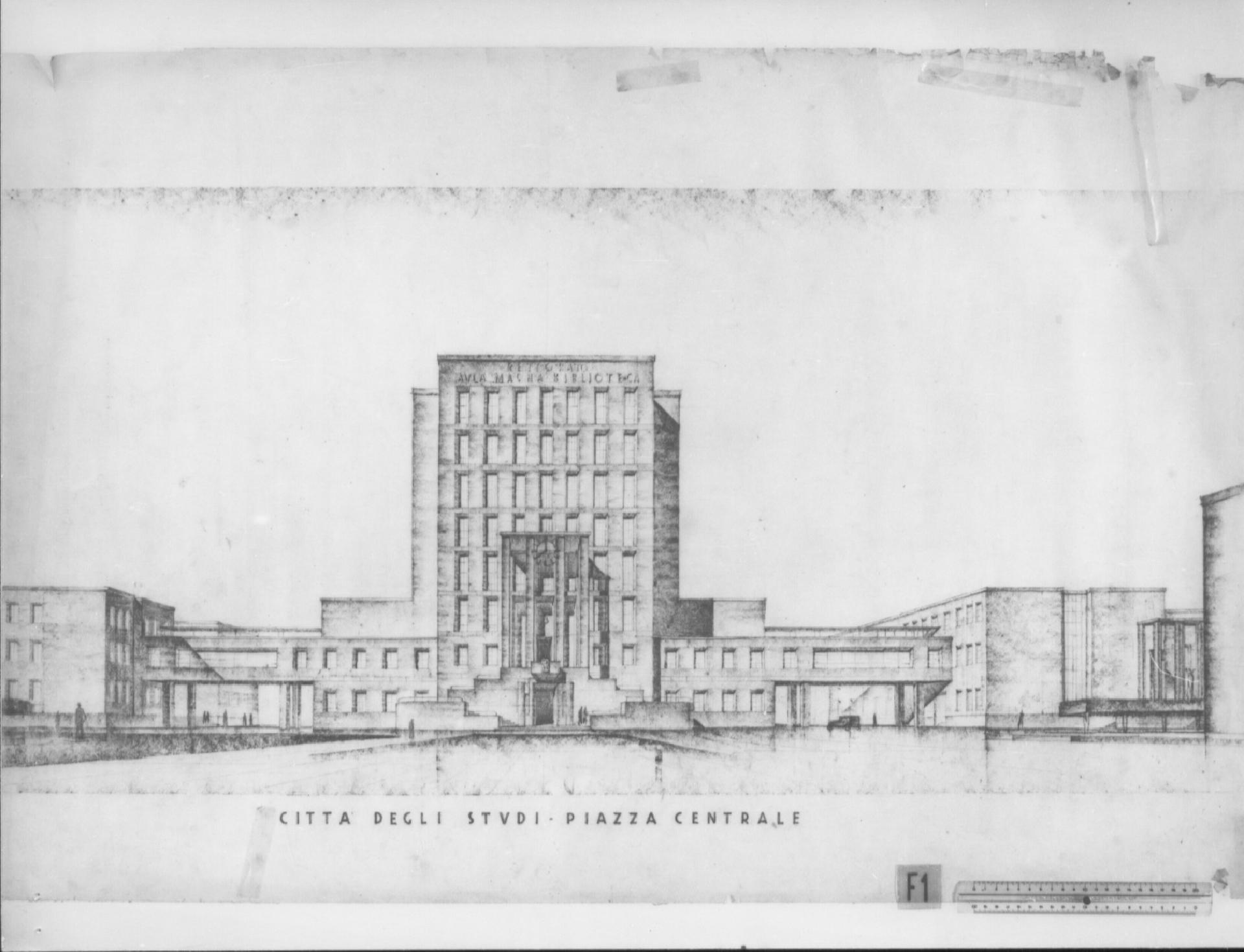 Drawing pencil and charcoal from the central perspective - CC BY-SA Sapienza Università di Roma